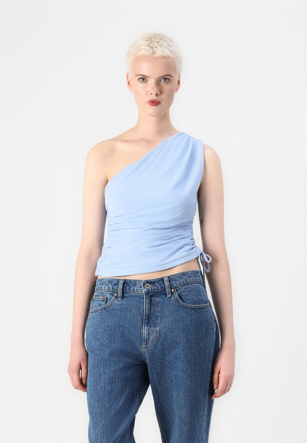 Топ Abercrombie & Fitch, синий 
Топ Abercrombie & Fitch, синий