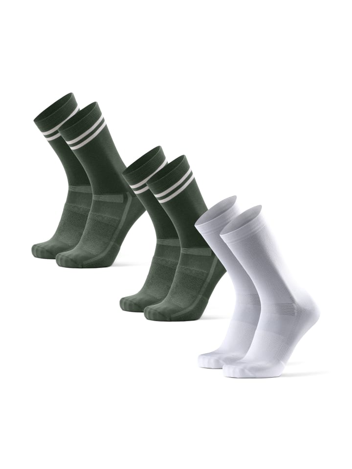 DANISH ENDURANCE Длинные велосипедные носки в оливково-бело-черную полоску
DANISH ENDURANCE Длинные велосипедные носки в оливково-бело-черную полоску