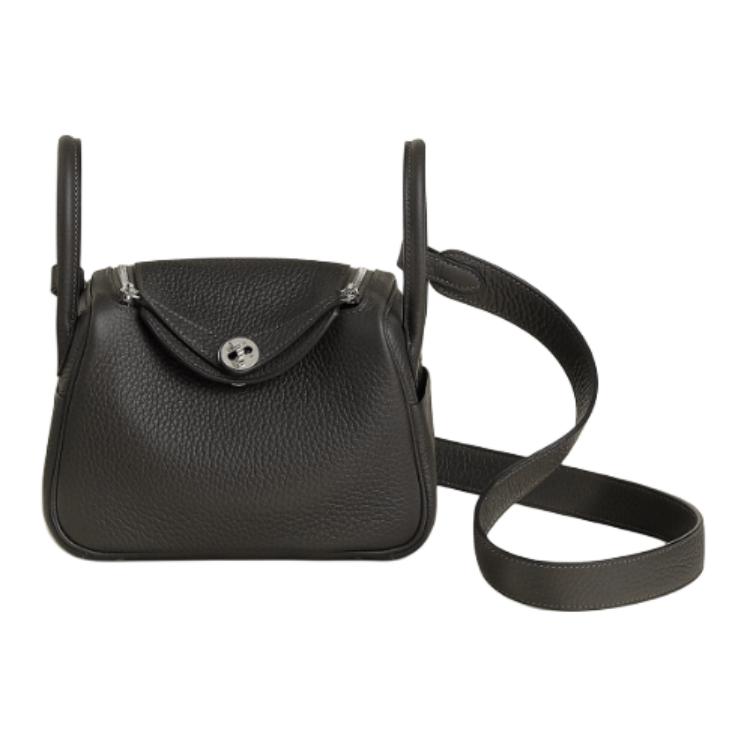 Линди Клеменс Буллок Кожаная Сумка Через Плечо Мини Женская Глубокая Бронза HERMES 
Линди Клеменс Буллок Кожаная Сумка Через Плечо Мини Женская Глубокая Бронза HERMES