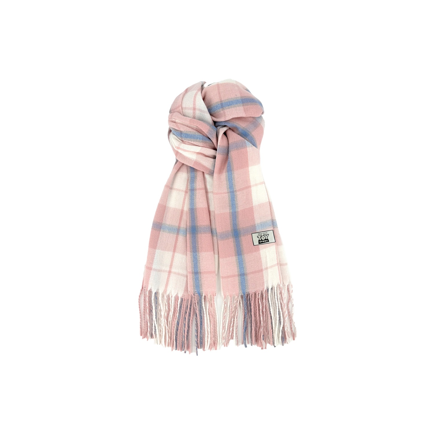 Disney Полиэстеровый вязаный шарф унисекс, Plaid Light Pink
Disney Полиэстеровый вязаный шарф унисекс, Plaid Light Pink