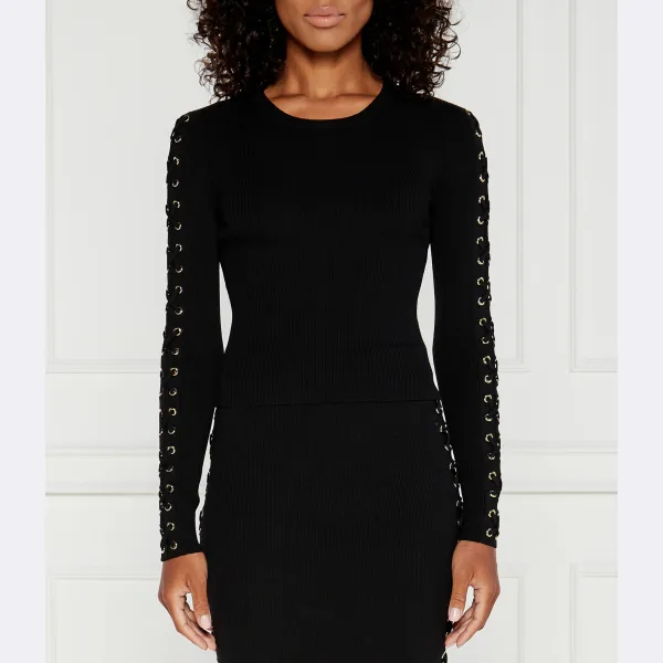 Облегающий свитер Michael Kors, черный
Облегающий свитер Michael Kors, черный