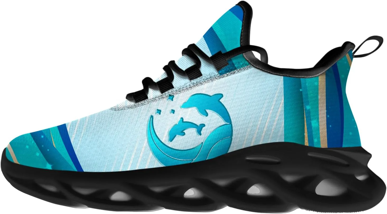 Кроссовки Dolphin для женщин и мужчин, для бега по дороге, ходьбы, тенниса, дышащие, легкие, с изображением животных, подарки для мужчин и женщин Ciadoon, синий
Кроссовки Dolphin для женщин и мужчин, для бега по дороге, ходьбы, тенниса, дышащие, легкие, с изображением животных, подарки для мужчин и женщин Ciadoon, синий