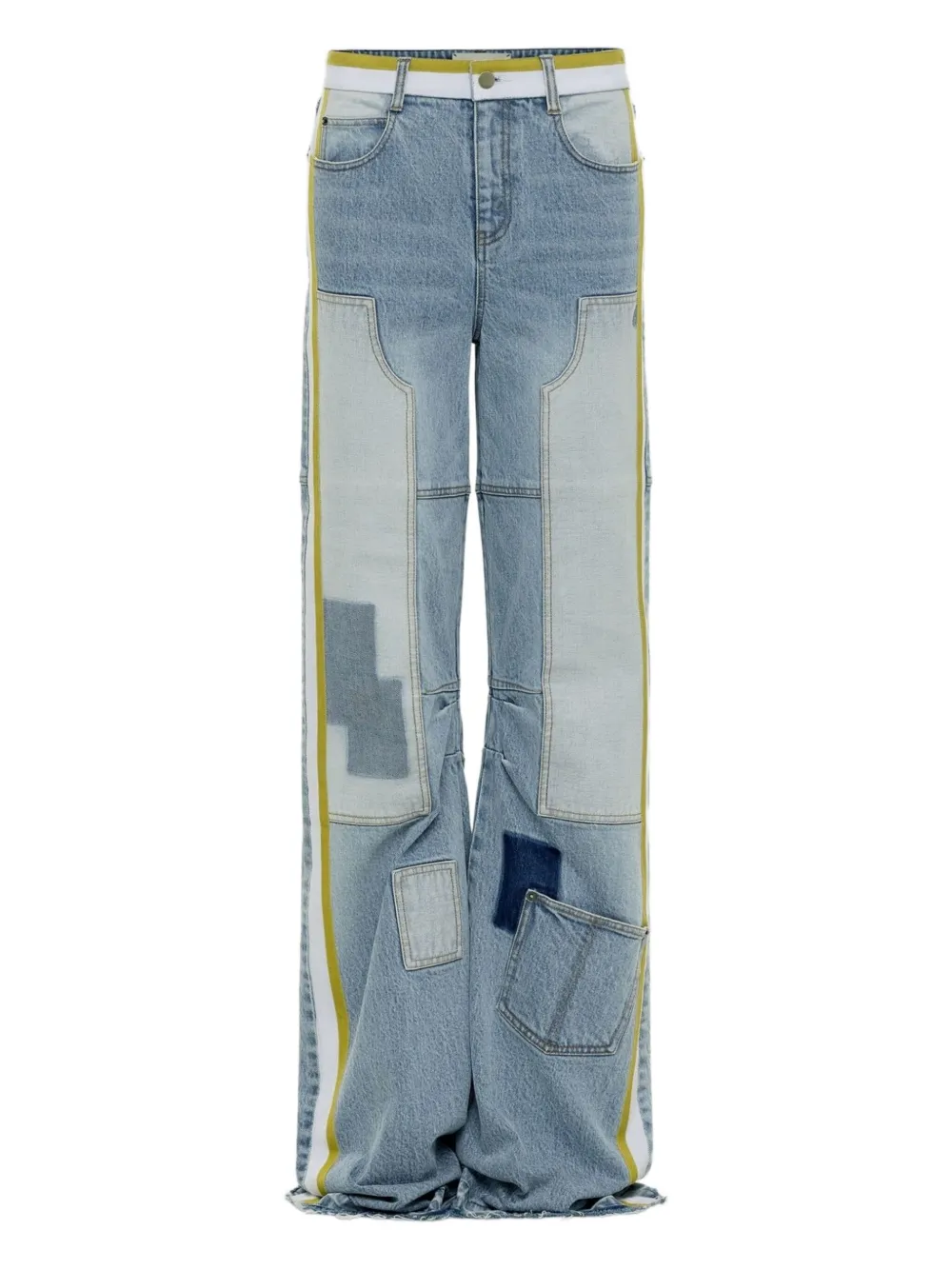 Джинсы в технике пэчворк Hellessy, синий
Джинсы в технике пэчворк Hellessy, синий