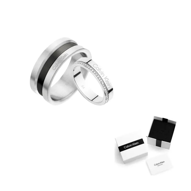Набор колец с кристаллами unisex Calvin Klein
Набор колец с кристаллами unisex Calvin Klein