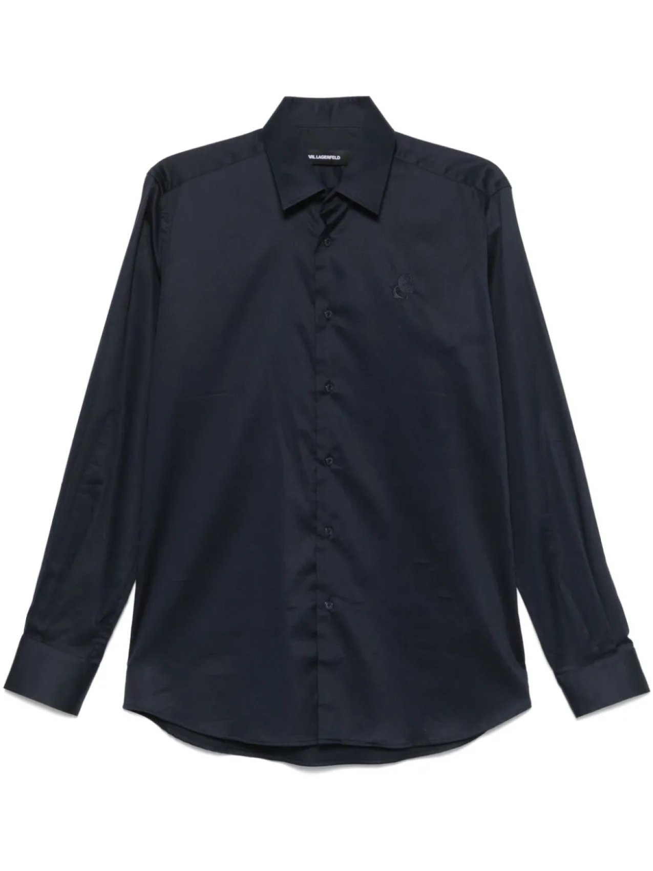 Рубашка с вышитым логотипом Karl Lagerfeld, синий
Рубашка с вышитым логотипом Karl Lagerfeld, синий