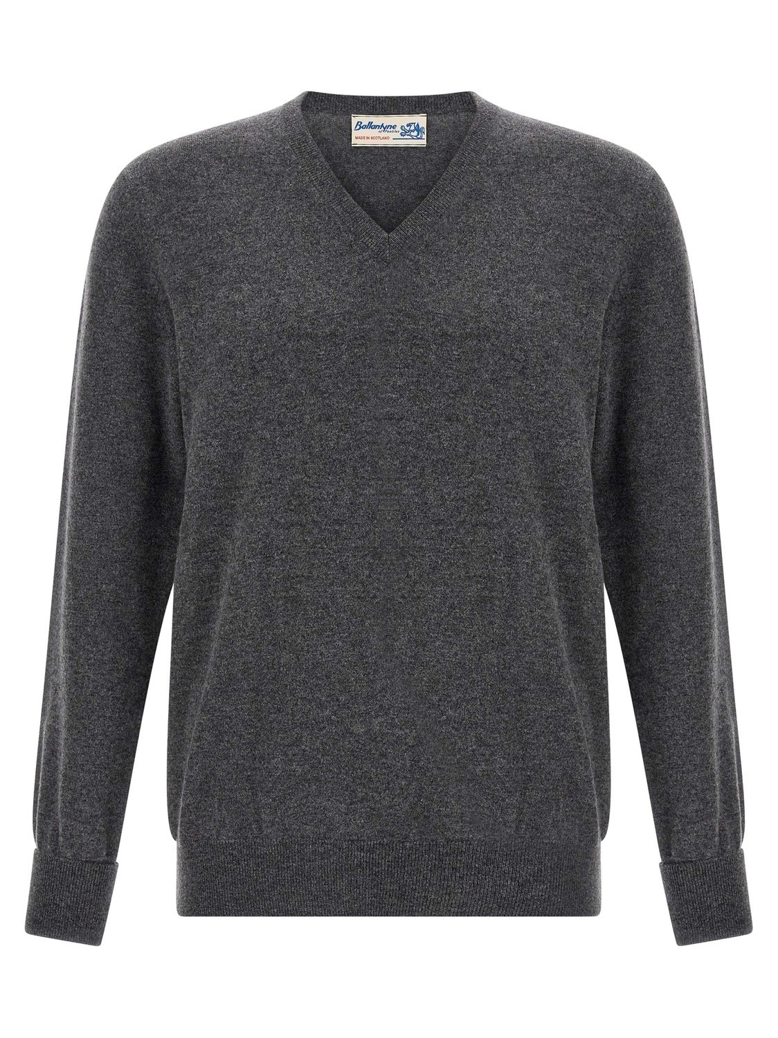Джемпер с V-образным вырезом Ballantyne, серый
Джемпер с V-образным вырезом Ballantyne, серый