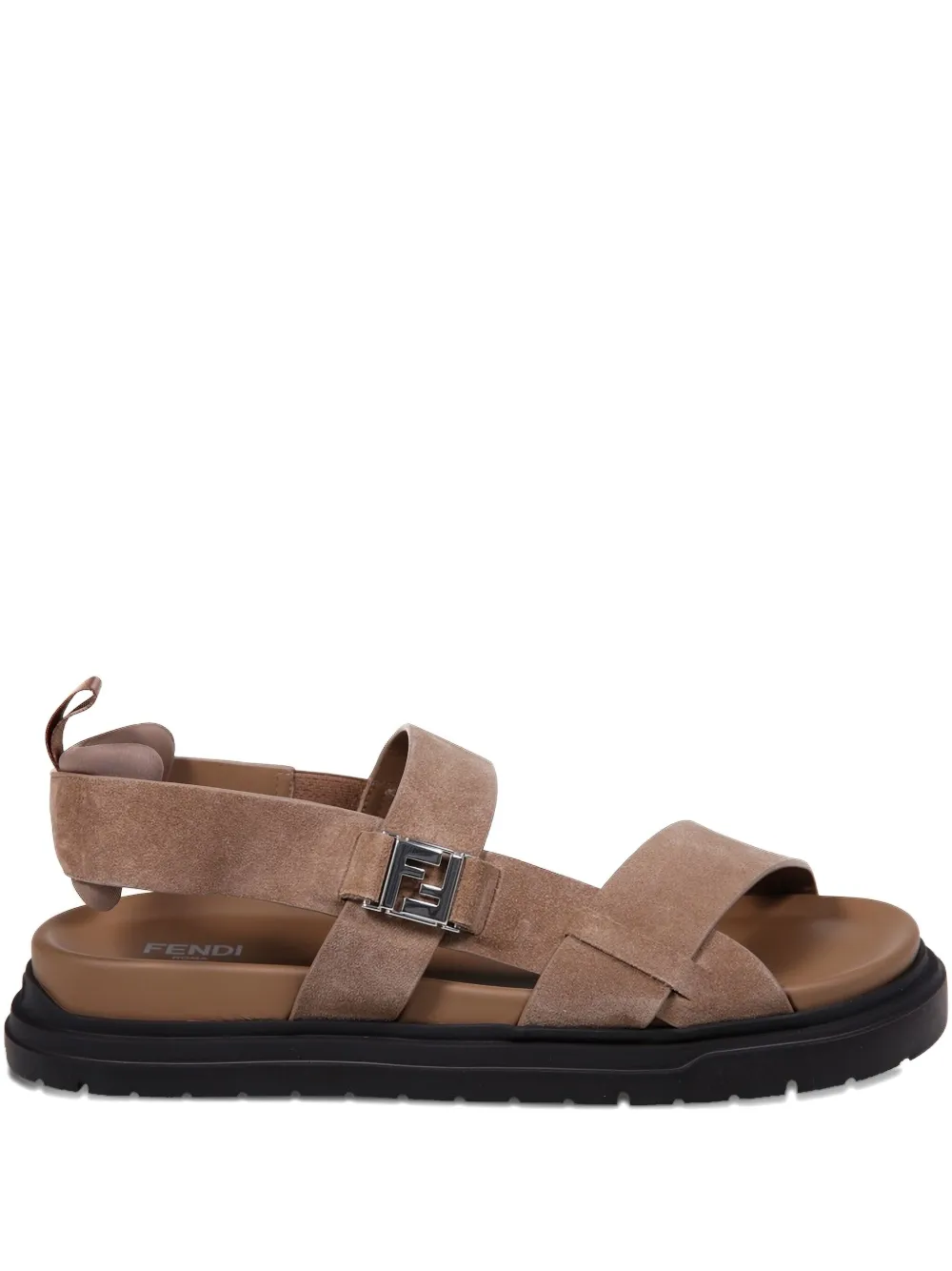 Сандалии с ремешком и пряжкой FENDI, коричневый
Сандалии с ремешком и пряжкой FENDI, коричневый