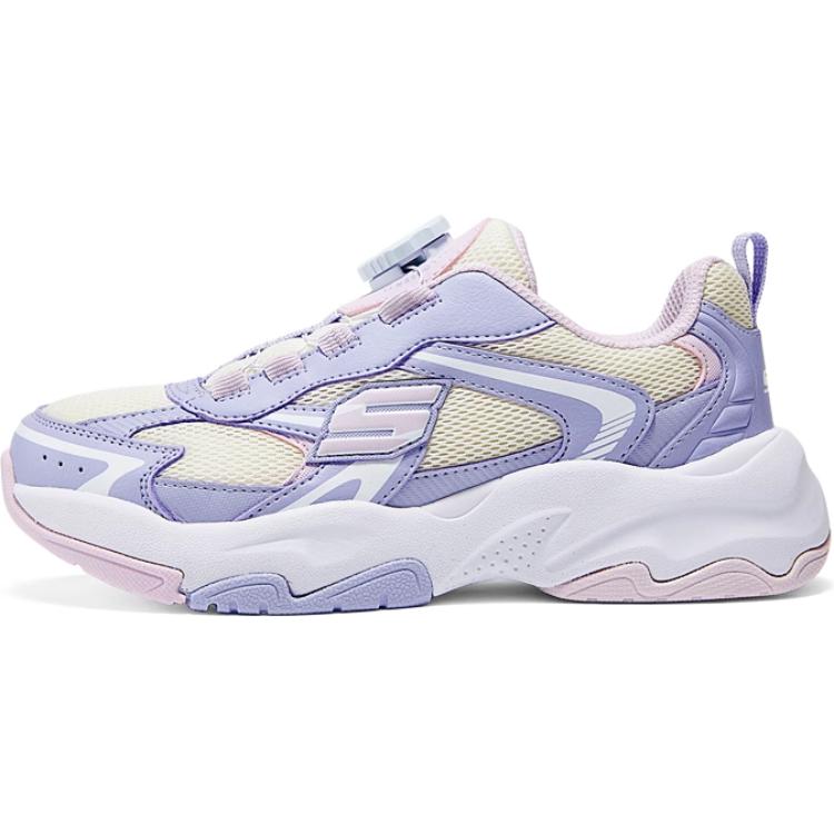 Нескользящие износостойкие низкие детские кроссовки для повседневной жизни Skechers Kids, лаванда
Нескользящие износостойкие низкие детские кроссовки для повседневной жизни Skechers Kids, лаванда