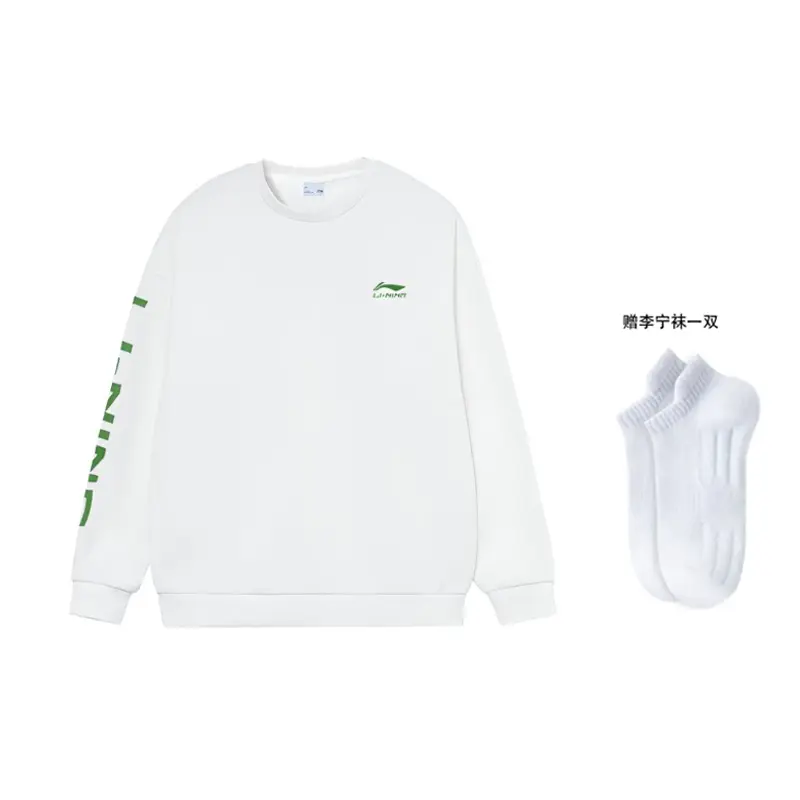 LINING Спортивный свитшот Unisex White
LINING Спортивный свитшот Unisex White