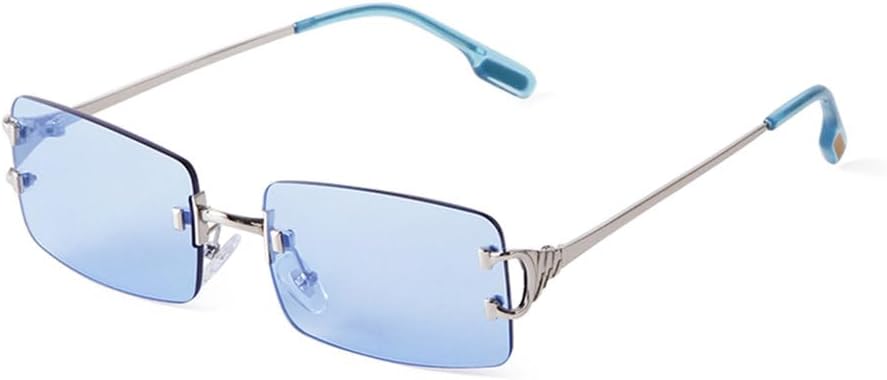 Солнцезащитные очки без оправы, прямоугольной формы, модные, популярные для женщин и мужчин, небольшие солнцезащитные очки для путешествий, защита от УФ-излучения UV400 MTZJH, C5
Солнцезащитные очки без оправы, прямоугольной формы, модные, популярные для женщин и мужчин, небольшие солнцезащитные очки для путешествий, защита от УФ-излучения UV400 MTZJH, C5