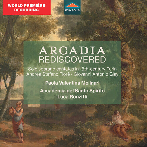 CD диск Accademia Del Santo Spirito: Fiore & Giay: Arcadia Rediscovered - Solo Soprano Cantatas in 18th-Century Turin
CD диск Accademia Del Santo Spirito: Fiore & Giay: Arcadia Rediscovered - Solo Soprano Cantatas in 18th-Century Turin