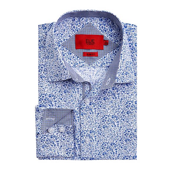 Мальчиковая рубашка slim fit с цветочным принтом Elie Balleh
Мальчиковая рубашка slim fit с цветочным принтом Elie Balleh