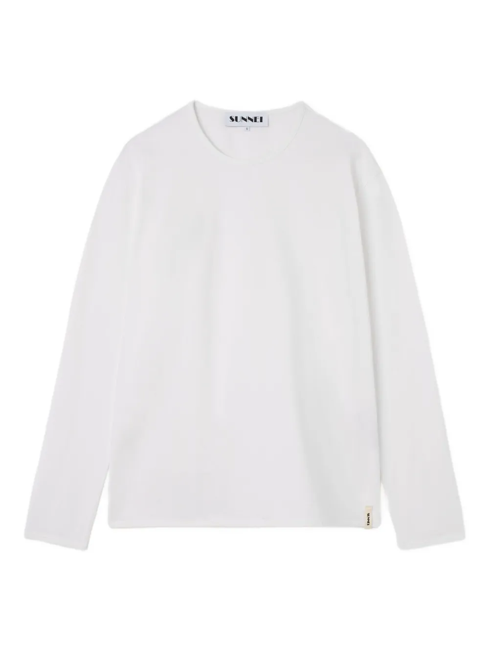 Хлопковая футболка Sunnei, белый
Хлопковая футболка Sunnei, белый