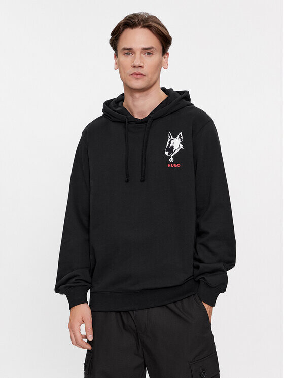 Толстовка свободного кроя Hugo, черный
Толстовка свободного кроя Hugo, черный