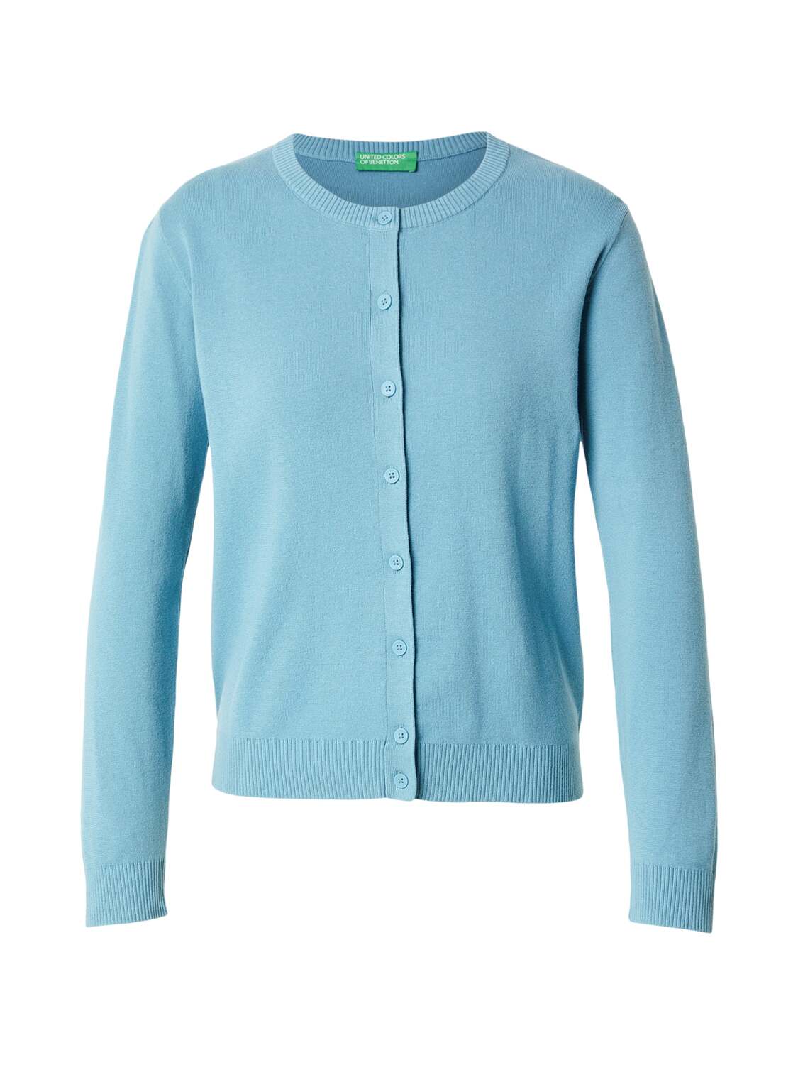 UNITED COLORS OF BENETTON Вязаный кардиган светло-голубого цвета
UNITED COLORS OF BENETTON Вязаный кардиган светло-голубого цвета