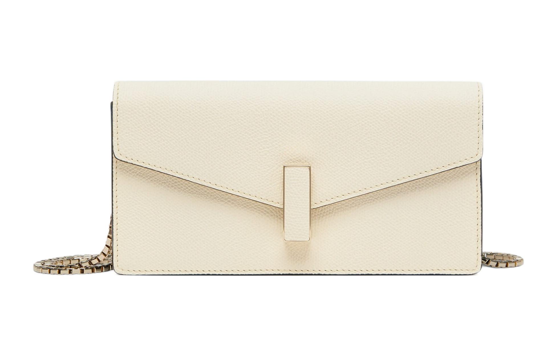 Valextra Женская кожаная клатч через плечо с одним ремнём бежевый
Valextra Женская кожаная клатч через плечо с одним ремнём бежевый