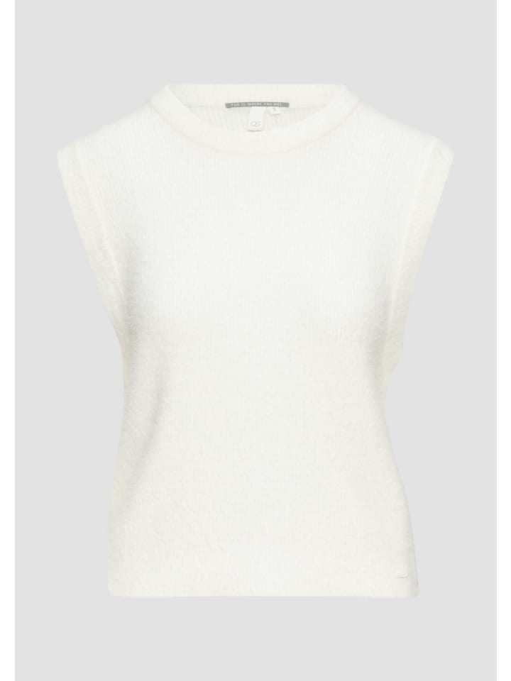 Вязаный свитер в цвете 0200_ecru QS
Вязаный свитер в цвете 0200_ecru QS