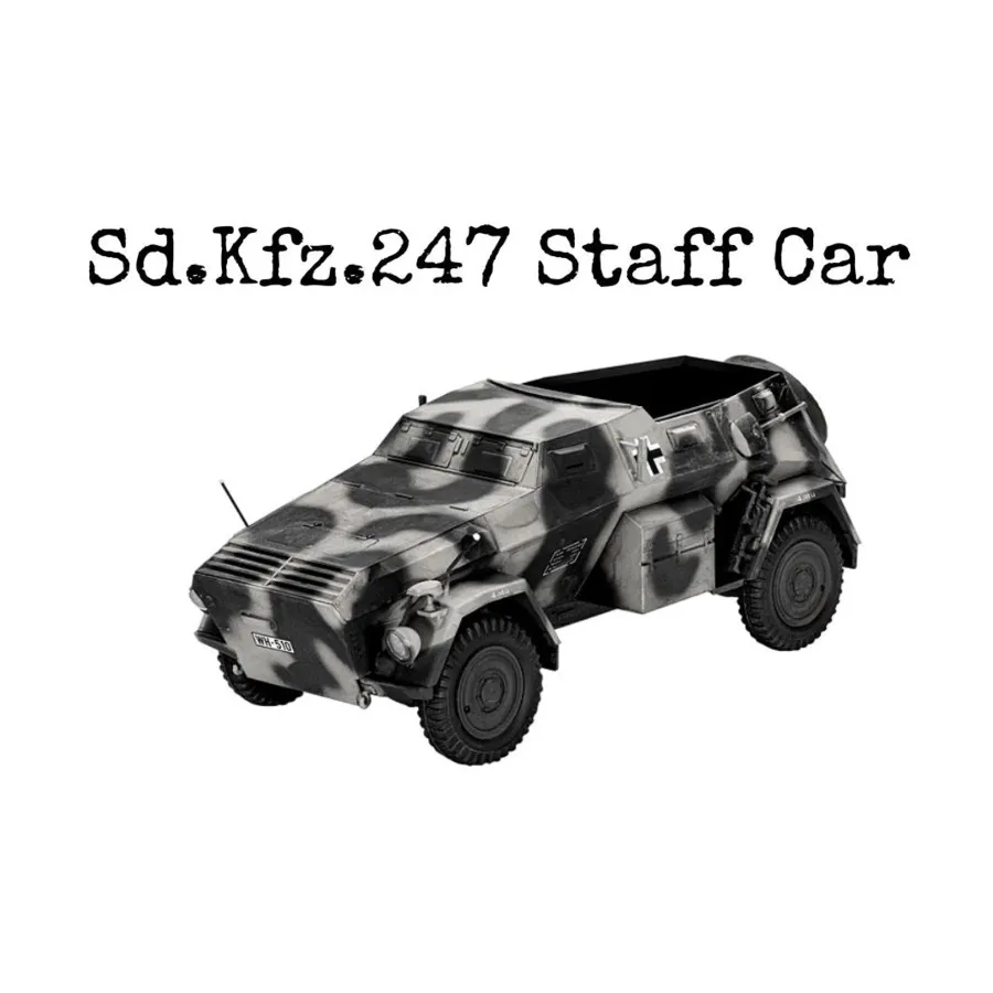 Штабная машина Sd.Kfz.247, WWII Miniatures - Germany - AFVs (28mm)
Штабная машина Sd.Kfz.247, WWII Miniatures - Germany - AFVs (28mm)