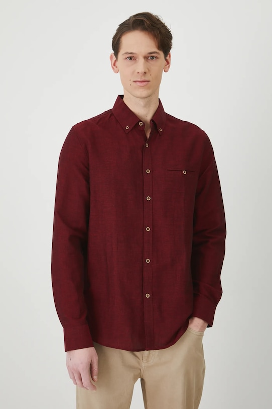 Льняная рубашка Medicine, бордовый
Льняная рубашка Medicine, бордовый