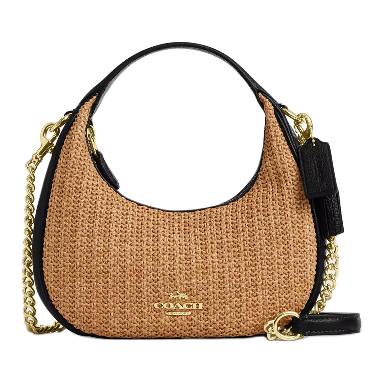 CARMEN соломенная с кожаной отделкой наплечная сумка, кроссбоди, мини-клатч женский цвет хаки и черный COACH, Set (Bag+Dust Bag)
CARMEN соломенная с кожаной отделкой наплечная сумка, кроссбоди, мини-клатч женский цвет хаки и черный COACH, Set (Bag+Dust Bag)