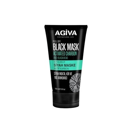 Черная маска-пленка Agiva Peel Off с активированным углем против черных точек 6 унций Agiva Gel
Черная маска-пленка Agiva Peel Off с активированным углем против черных точек 6 унций Agiva Gel