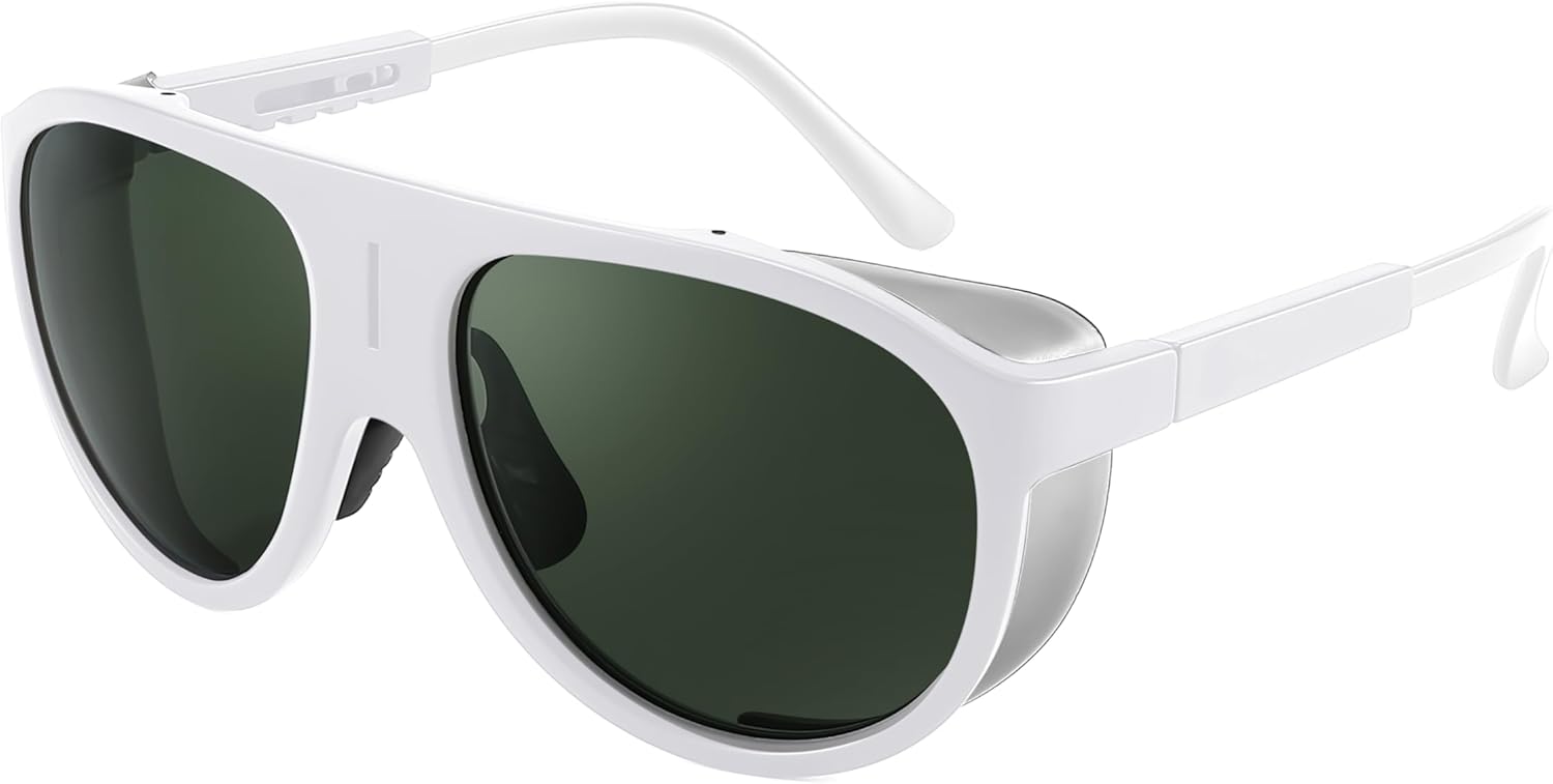 Солнцезащитные очки-авиаторы FEISEDY для мужчин и женщин, поляризованные, винтажные, увеличенного размера, овальной формы, для взрослых, защита от УФ-излучения UV400, B2811, 002 - White Green
Солнцезащитные очки-авиаторы FEISEDY для мужчин и женщин, поляризованные, винтажные, увеличенного размера, овальной формы, для взрослых, защита от УФ-излучения UV400, B2811, 002 - White Green