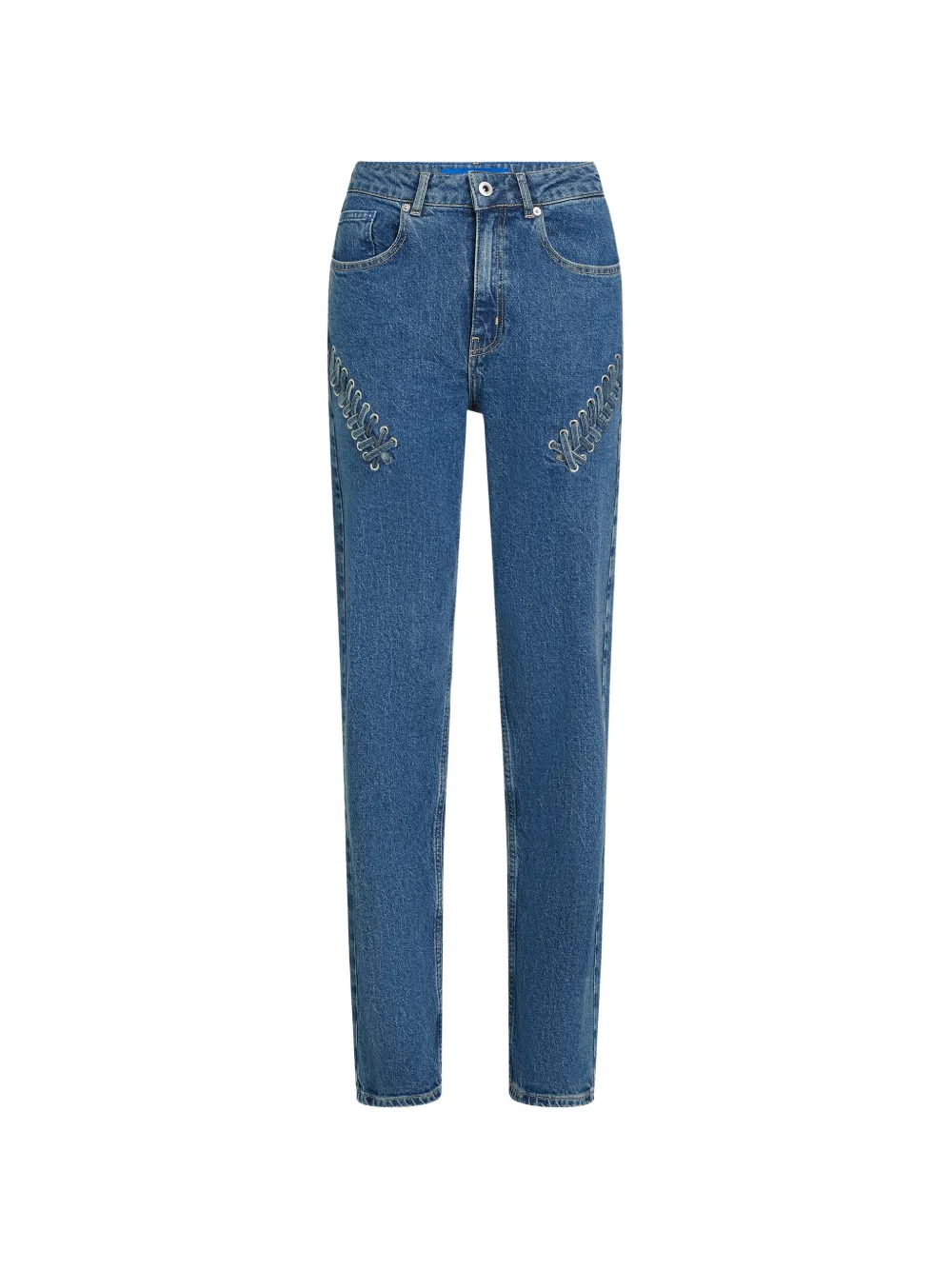 Джинсы с завязками Karl Lagerfeld Jeans, синий
Джинсы с завязками Karl Lagerfeld Jeans, синий