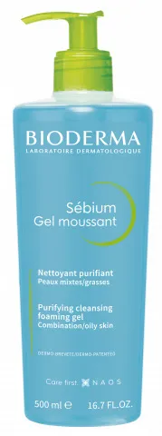Bioderma Sebium Gel Moussant 500 мл Очищающий гель для ежедневного использования
Bioderma Sebium Gel Moussant 500 мл Очищающий гель для ежедневного использования