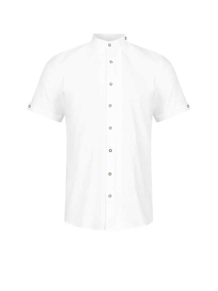 Традиционная рубашка Иоганна с короткими рукавами белого цвета Nübler
Традиционная рубашка Иоганна с короткими рукавами белого цвета Nübler