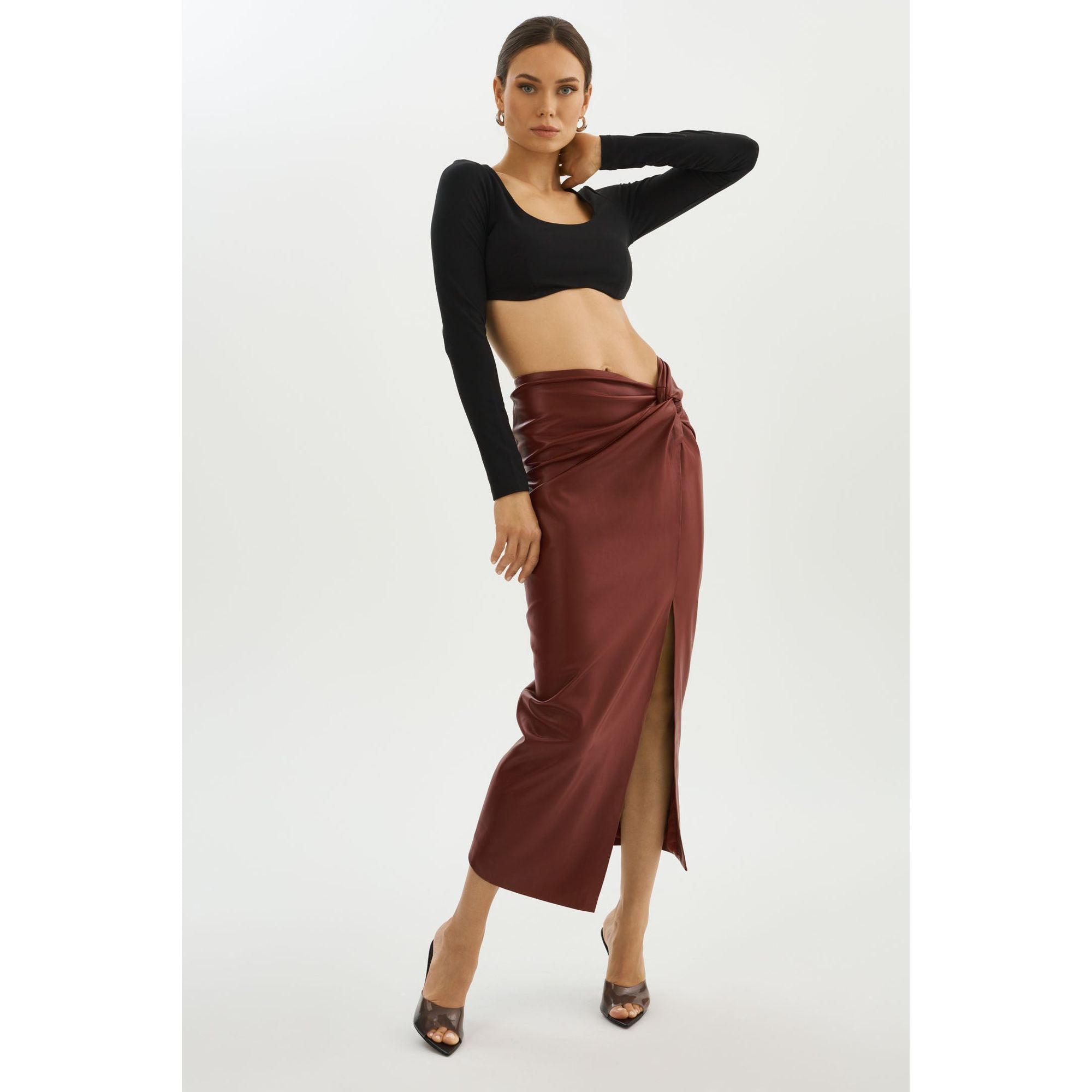 Эйлин | Макси-юбка из искусственной кожи Lamarque, Syrah
Эйлин | Макси-юбка из искусственной кожи Lamarque, Syrah