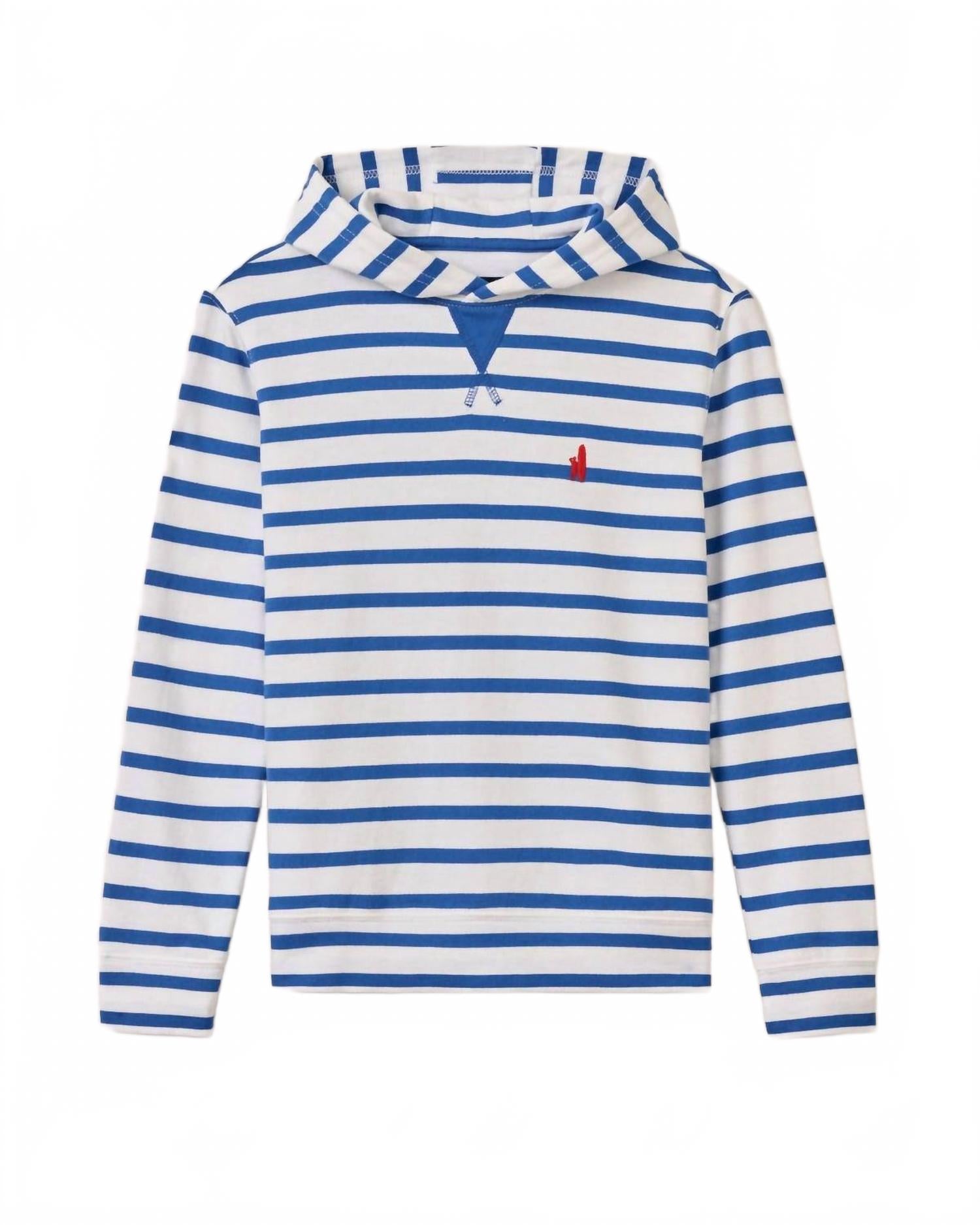 Детская полосатая толстовка с капюшоном Gilley Cascade в сине-белом цвете JOHNNIE-O
Детская полосатая толстовка с капюшоном Gilley Cascade в сине-белом цвете JOHNNIE-O