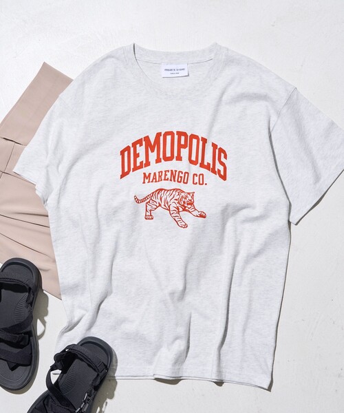 Футболка с тигровым принтом, бренд TORA FREAK'S STORE, светло-серый
Футболка с тигровым принтом, бренд TORA FREAK'S STORE, светло-серый