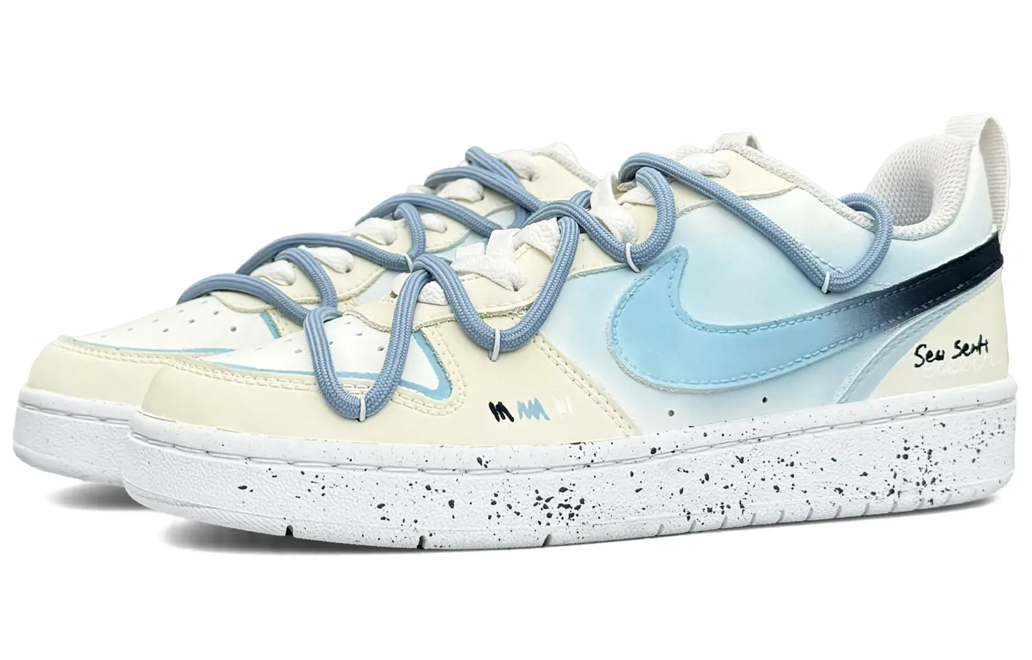 Кроссовки Nike Court Borough Skateboarding Shoes Women's Low-top Blue, светло-желтый
Кроссовки Nike Court Borough Skateboarding Shoes Women's Low-top Blue, светло-желтый