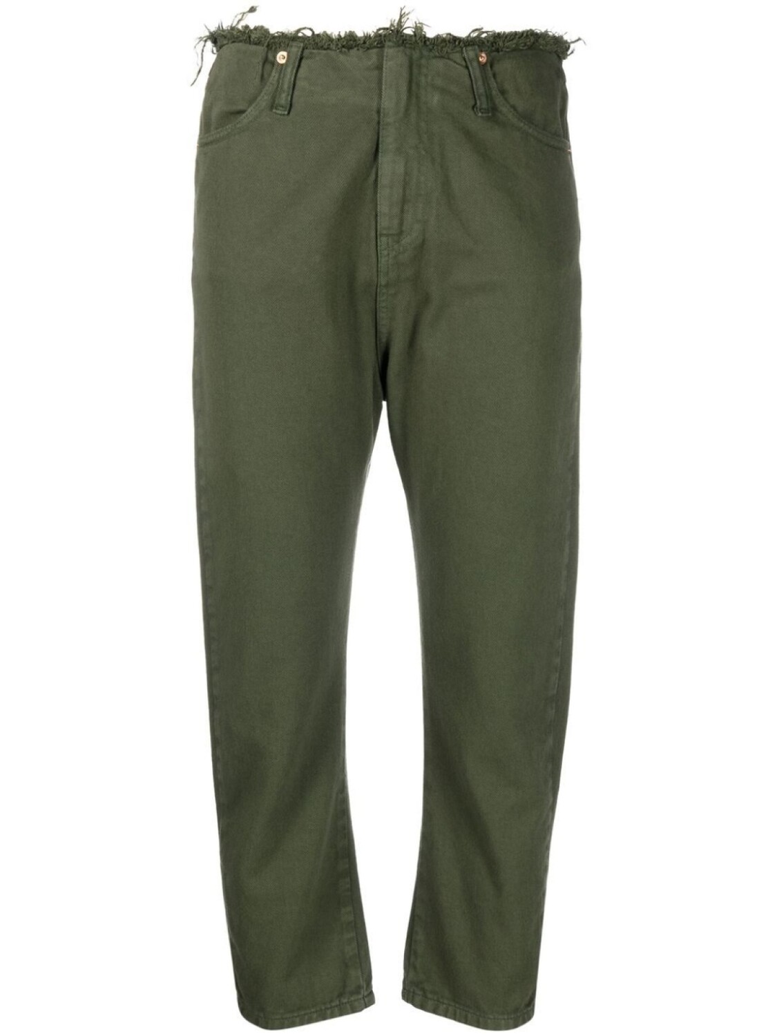 Semicouture укороченные джинсы прямого кроя, зеленый
Semicouture укороченные джинсы прямого кроя, зеленый