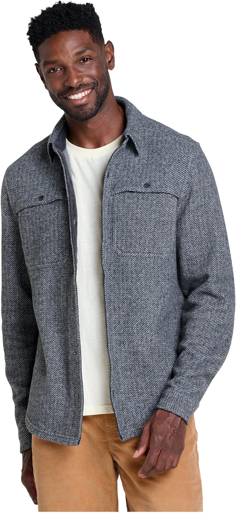 Мужская куртка-рубашка Kennicott Toad&Co, Heather Grey Twill
Мужская куртка-рубашка Kennicott Toad&Co, Heather Grey Twill