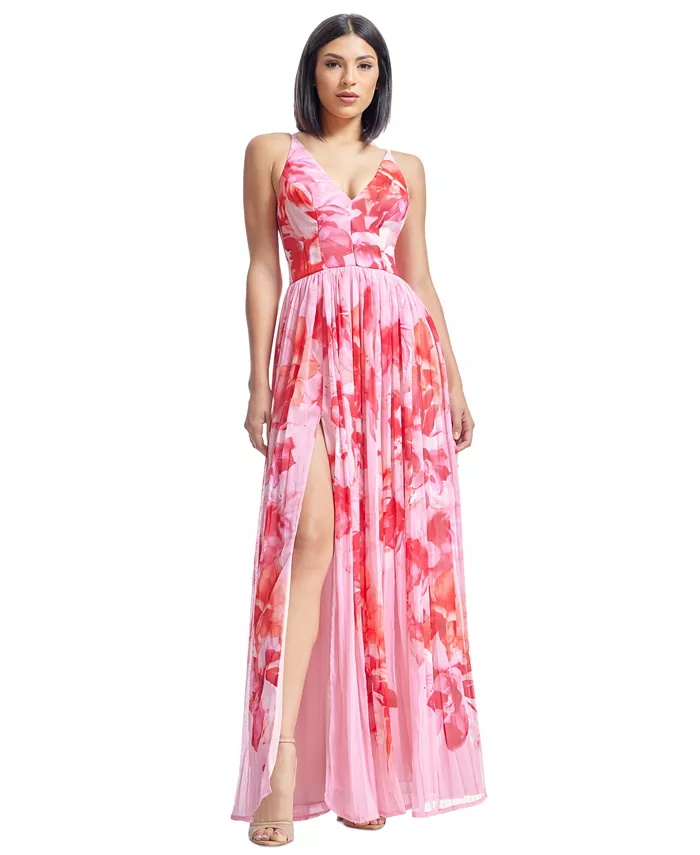 Женское платье Alyssa с цветочным принтом Dress the Population, розовый
Женское платье Alyssa с цветочным принтом Dress the Population, розовый