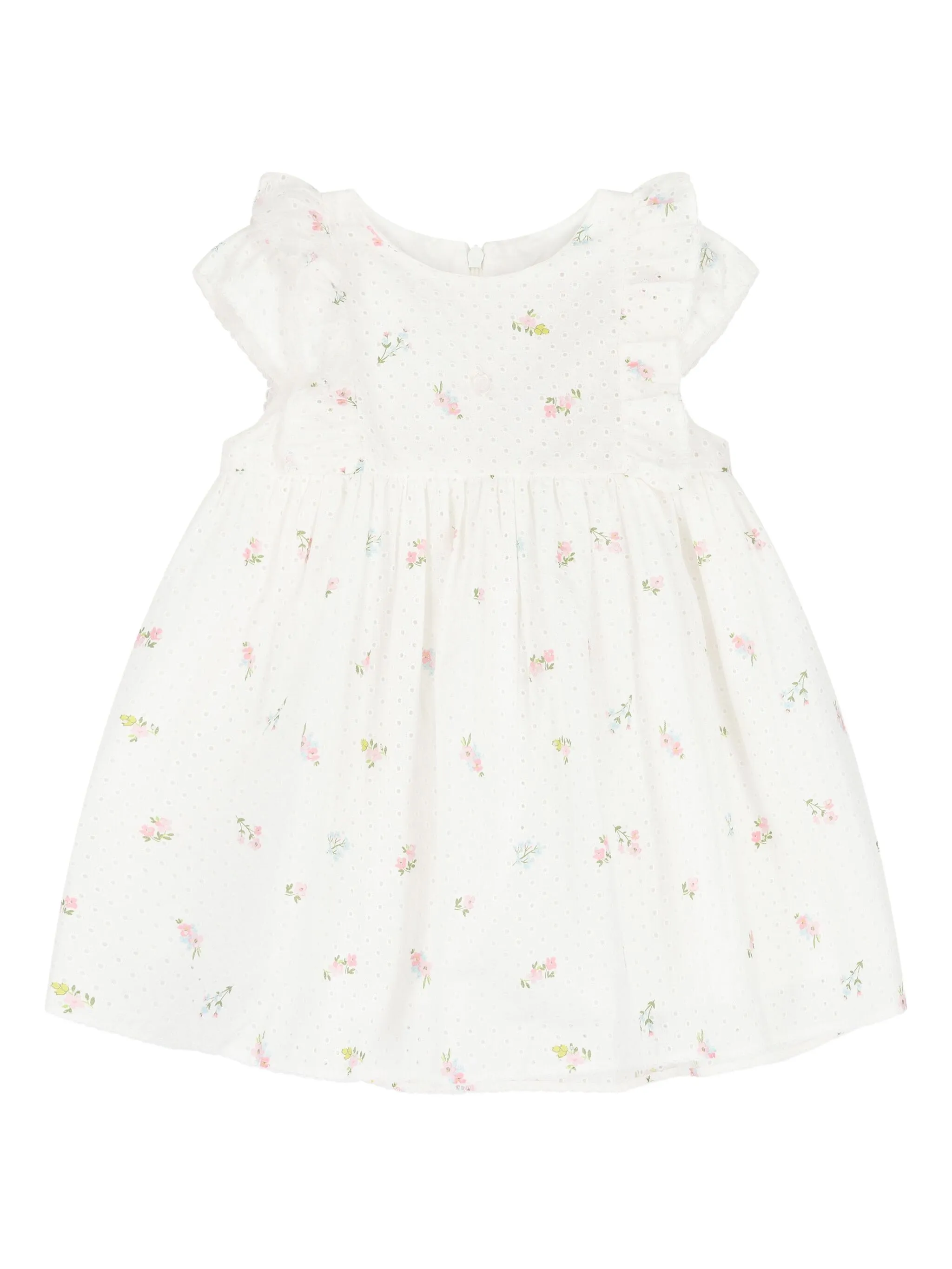 Платье с оборками и цветочным принтом Patachou, белый
Платье с оборками и цветочным принтом Patachou, белый