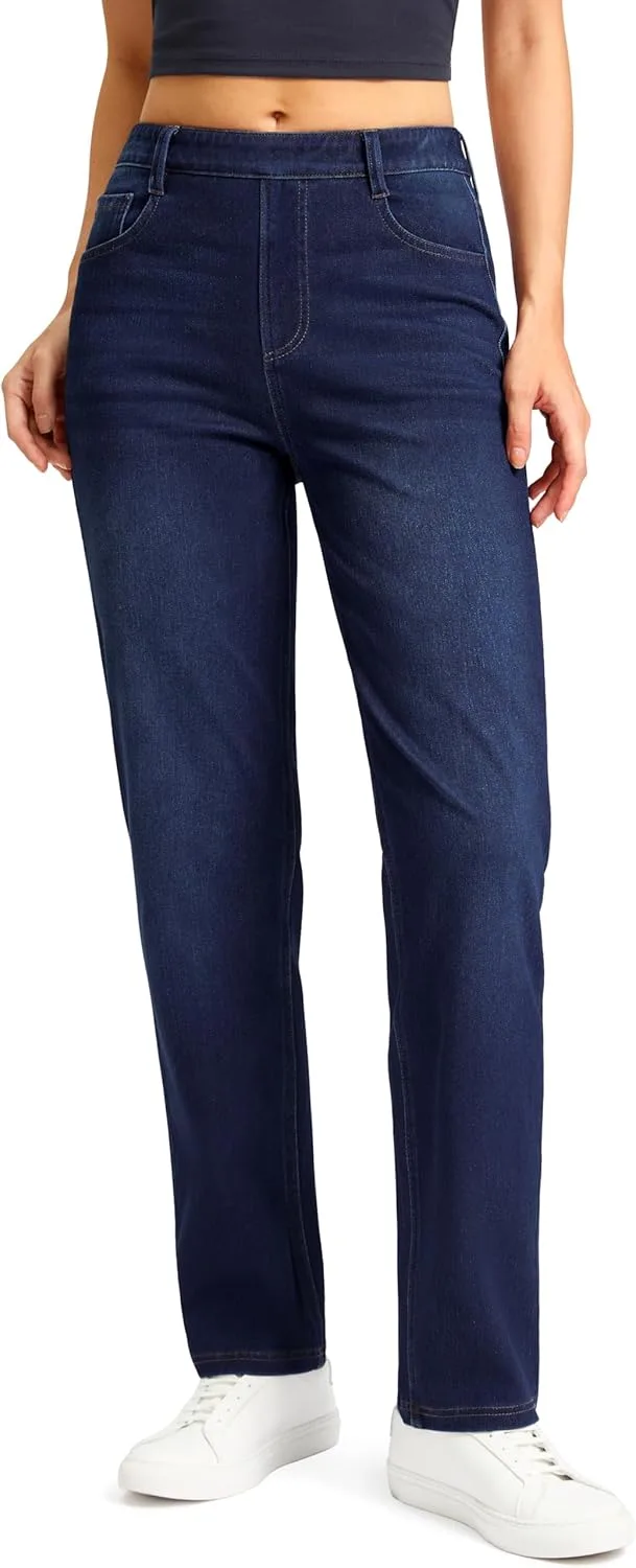 Rammus прямые джинсы для женщин с эффектом контроля живота
Rammus прямые джинсы для женщин с эффектом контроля живота