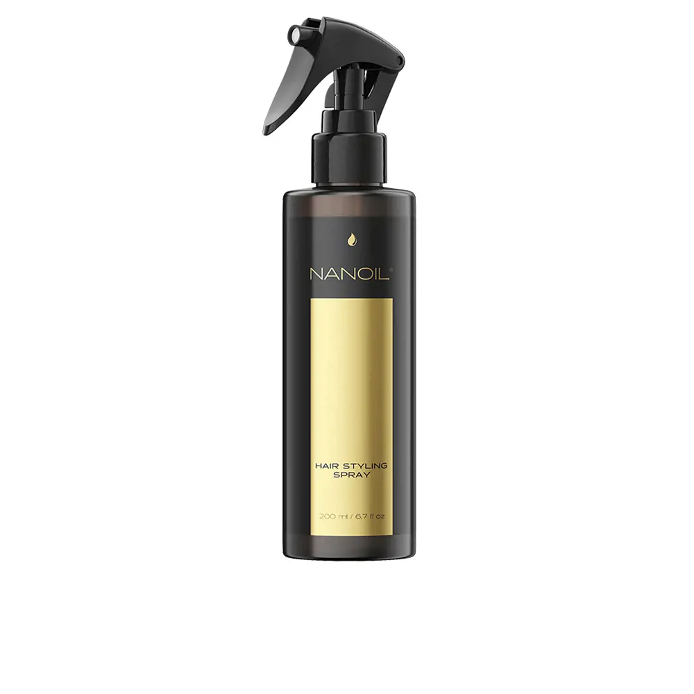 Спрей для волос Hair styling spray Nanoil, 200 мл.
Спрей для волос Hair styling spray Nanoil, 200 мл.