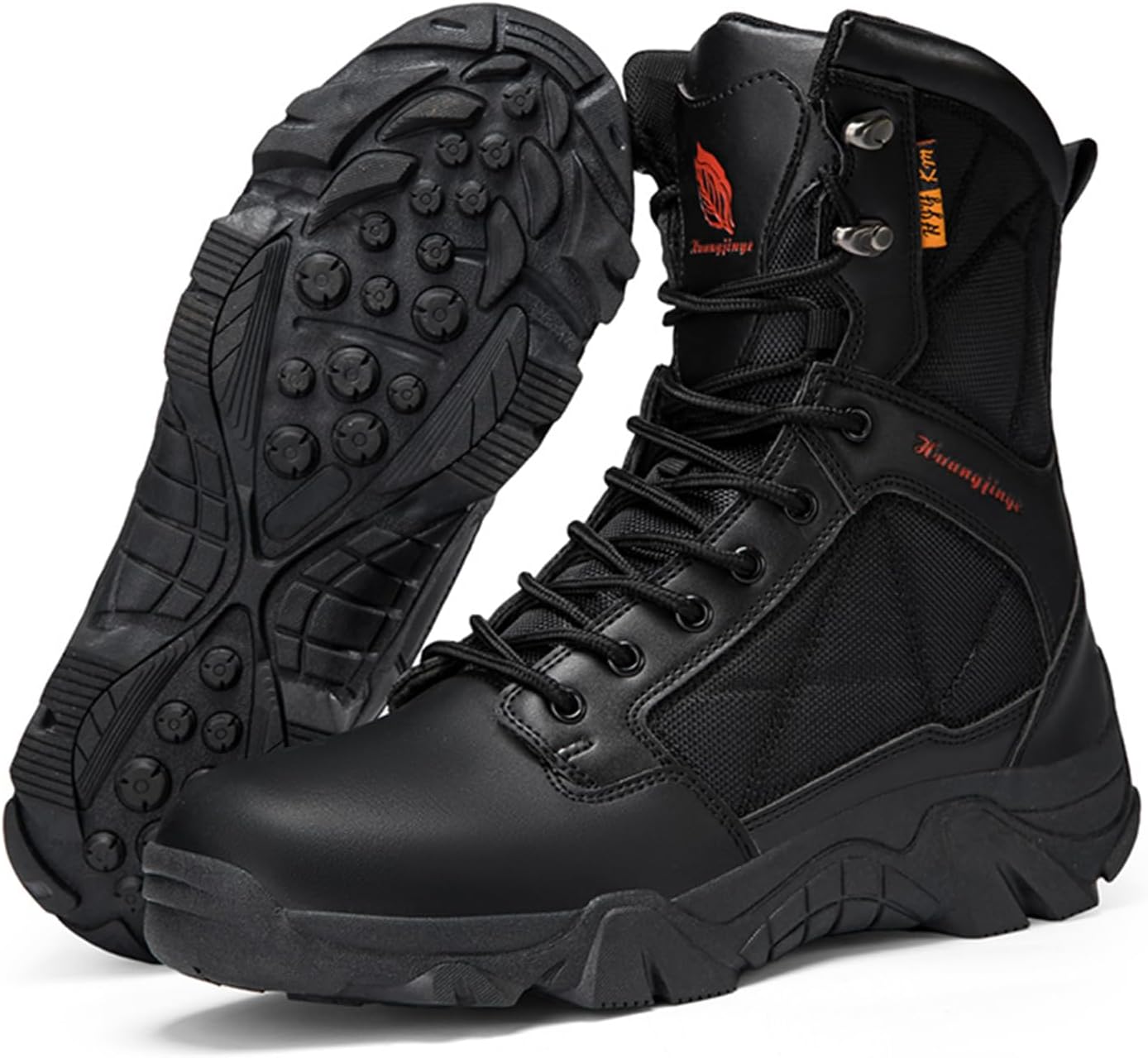 Мужские тактические ботинки QKLMWES средней высоты, армейские, с стальным носком, легкие, противоскользящие, для походов на открытом воздухе, джунглей, пустынной армии, для боя, работы, мотоцикла и охоты, черный
Мужские тактические ботинки QKLMWES средней высоты, армейские, с стальным носком, легкие, противоскользящие, для походов на открытом воздухе, джунглей, пустынной армии, для боя, работы, мотоцикла и охоты, черный