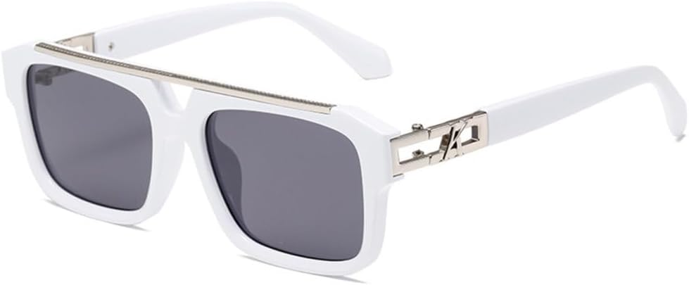 Летние модные солнцезащитные очки для мужчин и женщин в стиле ретро, винтаж, с двойной перемычкой, полые, для активного отдыха, защита от УФ-излучения UV400 MTZJH, C8
Летние модные солнцезащитные очки для мужчин и женщин в стиле ретро, винтаж, с двойной перемычкой, полые, для активного отдыха, защита от УФ-излучения UV400 MTZJH, C8