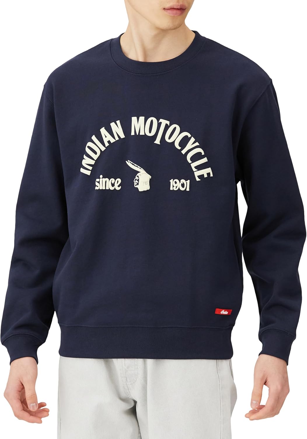 Индийская толстовка с принтом из пенопласта, 1901 год Indian, темно-синий
Индийская толстовка с принтом из пенопласта, 1901 год Indian, темно-синий