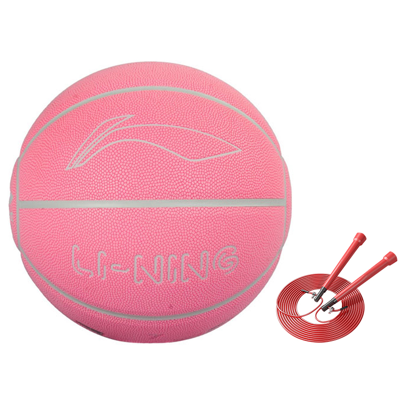 LINING Баскетбольный мяч badfive pu розовый размер 7 светящийся в темноте unisex
LINING Баскетбольный мяч badfive pu розовый размер 7 светящийся в темноте unisex