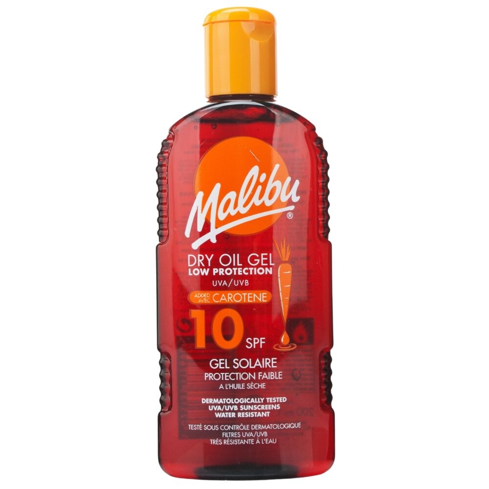 Malibu, Dry Oil Gel, Сухой масляный гель, SPF10, 200мл
Malibu, Dry Oil Gel, Сухой масляный гель, SPF10, 200мл