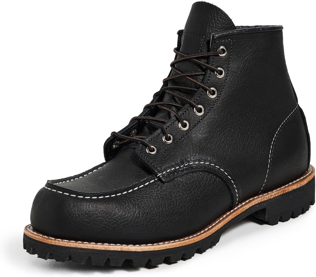 Мужские ботинки Red Wing 6 Moc Toe Lug Roughneck, черный
Мужские ботинки Red Wing 6 Moc Toe Lug Roughneck, черный
