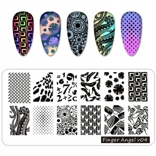 Пластина для штампа для ногтей, Tojato
Пластина для штампа для ногтей, Tojato