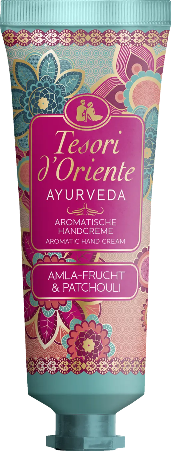 Крем для рук Tesori d'Oriente Aromatische Handcreme Ayurveda Amla-Frucht & Patchouli
Крем для рук Tesori d'Oriente Aromatische Handcreme Ayurveda Amla-Frucht & Patchouli