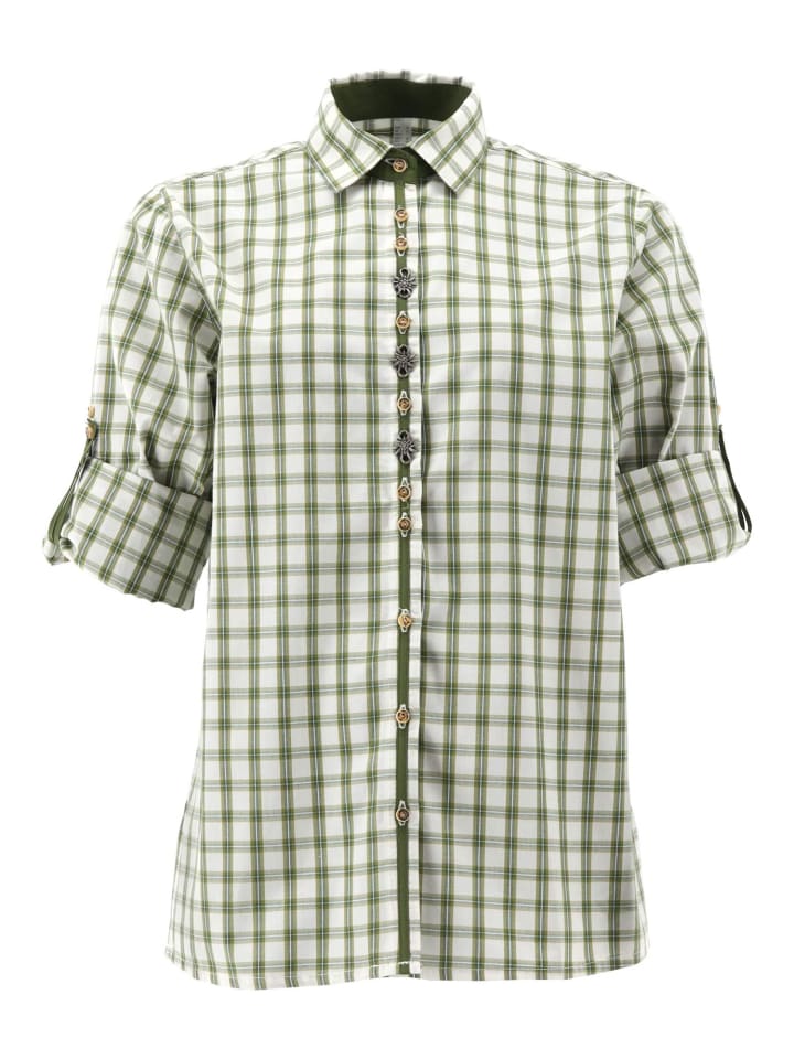 Традиционная блузка Xenari цвета хаки/грязи OS-Trachten
Традиционная блузка Xenari цвета хаки/грязи OS-Trachten