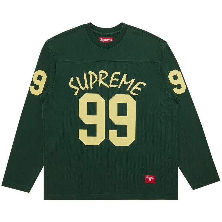 Топ Supreme 99 Long-Sleeve Football Top, зеленый 
Топ Supreme 99 Long-Sleeve Football Top, зеленый