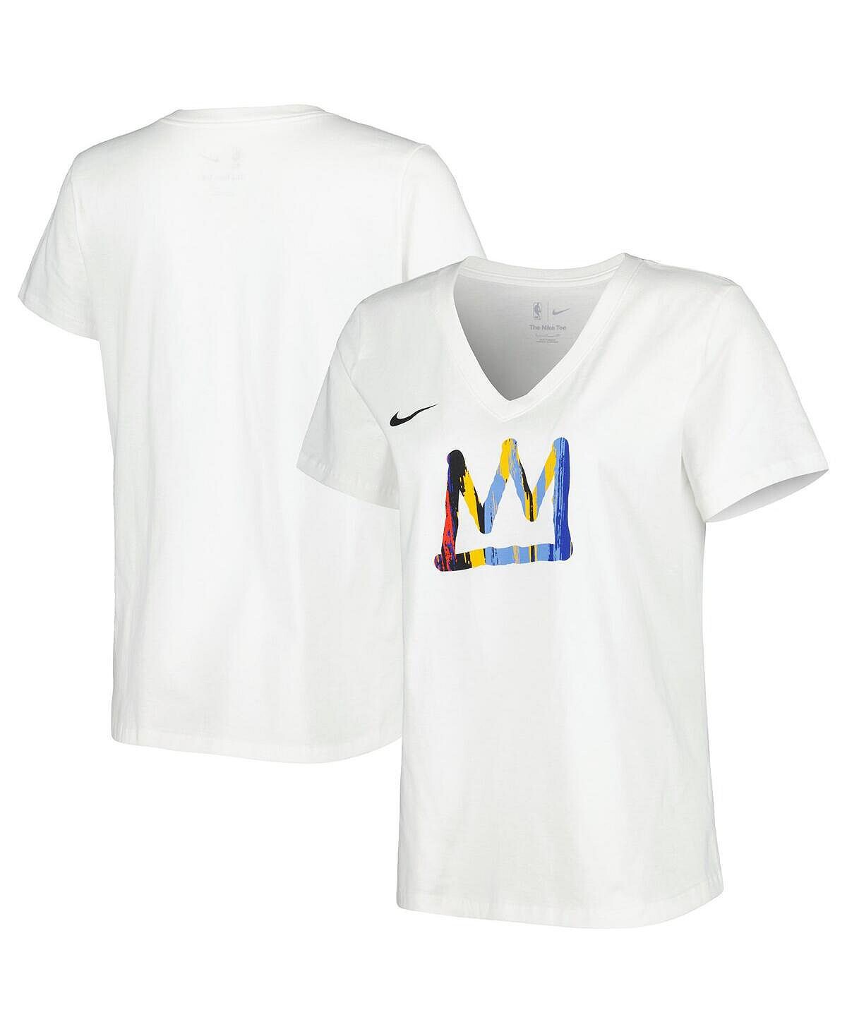 Женская белая футболка Brooklyn Nets 2022/23 City Edition Essential с v-образным вырезом Nike, белый
Женская белая футболка Brooklyn Nets 2022/23 City Edition Essential с v-образным вырезом Nike, белый